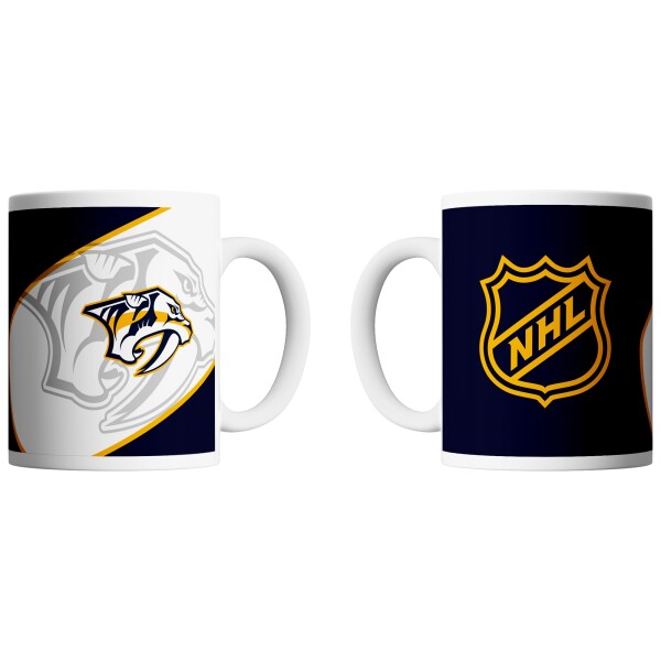 Hrnek Nashville Predators NHL Shadow Logo & Shield (330 ml)