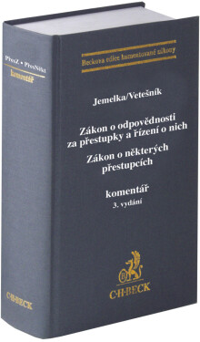 Zákon o odpovědnosti za přestupky a řízení o nich