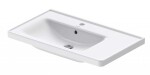 DURAVIT - D-Neo Nábytkové umyvadlo 80x48 cm, 1 otvor pro baterii vlevo, bílá 2369800000