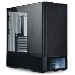 Lian Li LANCOOL 207 Digital Midi-Tower černá / ATX / 2xUSB 3.0 + 1xUSB 3.1 / 6" displej / bez zdroje / průhledná bočnice (LAN207DX)