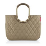 Nákupní taška Reisenthel Loopshopper L Frame Rhombus olive