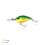 Zeck Wobler Cat Crank 7,5cm / 3m F - Firetiger,Zeck Wobler Cat Crank 7,5cm / 3m F - Firetiger