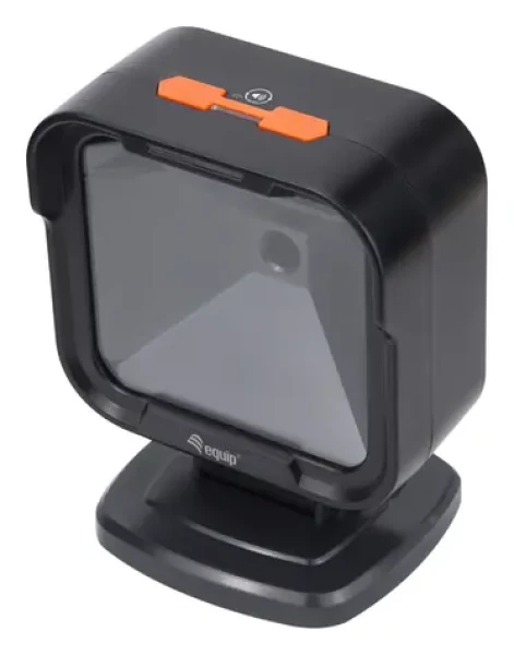 Equip Omni 2D stolní snímač čárových kódů černá / Snímač čárových kódů / USB / 1MP / IP54 / všesměrový (351028)