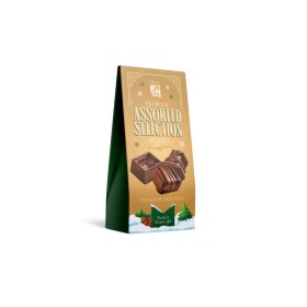 Emoti Vánoční belgické pralinky Assorted Selection 48g