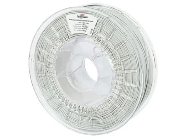 Spectrum LW-ASA UltraFoam světle šedá / 3D filament / 1,75 mm / 0,75 kg (81574)