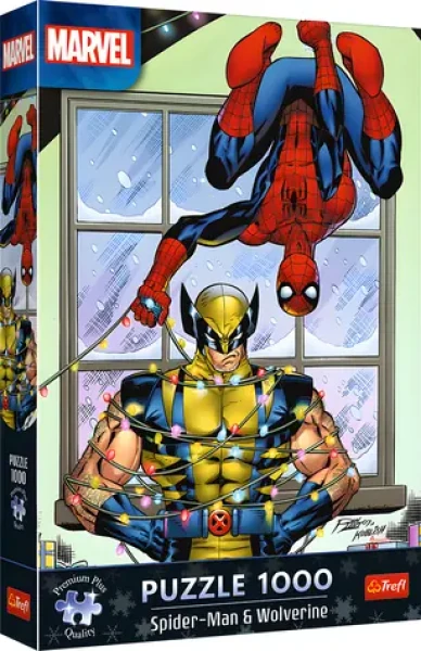 TREFL Puzzle Premium Plus Spiderman a Wolverine