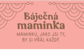 Zrcadlový svícen Báječná maminka RŮŽOVÁ - Albi
