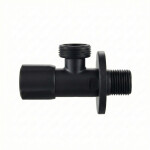 REA - Rohový ventil 02 1/2" x 3/4" Black REA-12007
