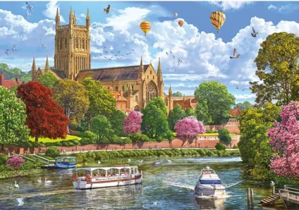 GIBSONS Puzzle Katedrála ve Worcesteru