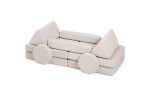 SHAPPY Dětská rozkládací pěnová pohovka SHAPPY PLAY mini Barva: Soft Beige