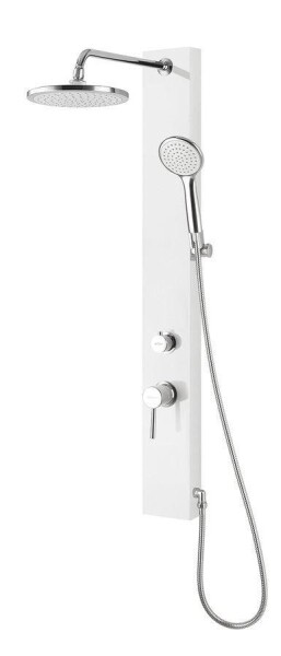 AQUALINE - FIGA sprchový panel 125x1050, bílá SL230