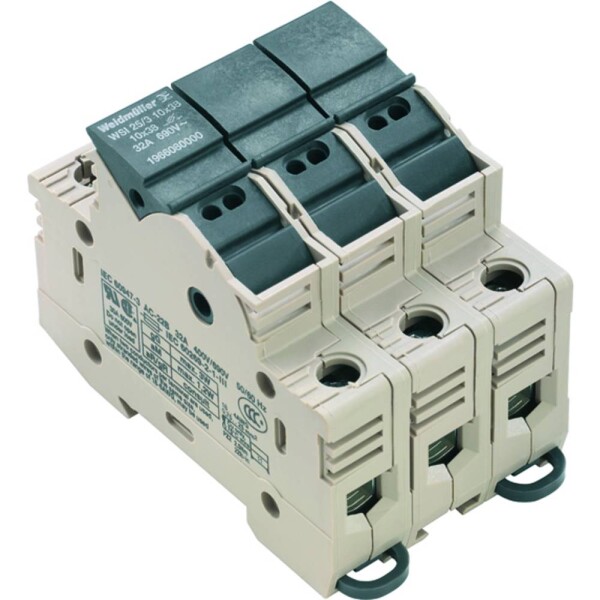 Weidmüller 1966080000 jisticí řadová svorka šroubovací Tmavě béžová 4 ks