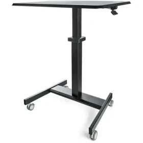 StarTech Mobilní stojan na kolečkách černá / Pracovní stanice / výškově nastavitelná / nosnost 30 kg / 60x80x110 cm (STSCART2)