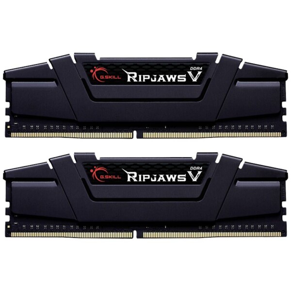 G.Skill Ripjaws V Black 64GB (2x32GB) / 2666MHz / DDR4 / CL19-19-19-43 / 1.2V / XMP 2.0 (F4-2666C19D-64GVK)