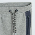 Sportovní kalhoty- šedé - 98 GREY MELANGE
