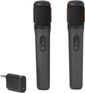 JBL Partybox Wireless Mic / Bezdrátový mikrofon / 2,4 GHz / dosah 30 m / výdrž 20 h (JBLMIC300)