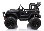 Mamido Elektrické autíčko Jeep Brothers lakované černé 24V 2x200W