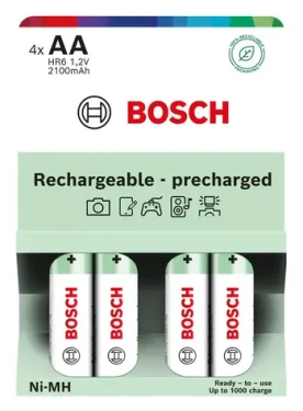 Bosch HR6B4P2100/00 / Nabíjecí baterie / AA (HR6) / 2100 mAh / NiMH / 4 ks (8594162800520)