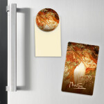 Magnet Alfons Mucha Jaro, 54 85 mm