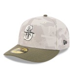 New Era Pánská kšiltovka Seattle Mariners MLB 2025 Authentic Armed Forces Pre-Curved 59FIFTY Fitted Velikost: 7 5/8