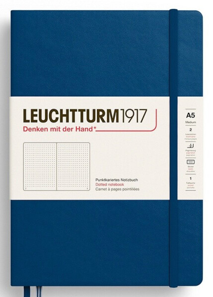 Zápisník Indigo Hardcover Medium (A5) tečkovaný