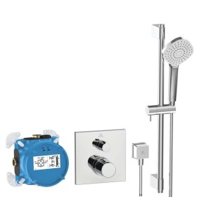 IDEAL STANDARD - CeraTherm Sprchový set s termostatem pod omítku, s tělesem, 3 proudy, chrom A7599AA