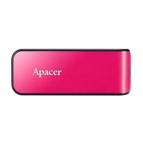 Apacer AH334 64GB růžová / Flash Disk / USB 2.0 / s výsuvným konektorem (AP64GAH334P-1)