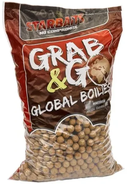 Starbaits Boilies Global Mega Fish 5kg 20mm (87709)