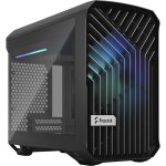 Fractal Design Torrent Nano ARGB Black TG Light Tint černá / Mini-ITX / 1x USB 3.1 Type C + 2x USB 3.0 / bez zdroje (FD-C-TOR1N-02)