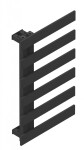 HOPA - Koupelnový radiátor EDINBURGH černá barva - Barva radiátoru - Černá, Rozměr radiátoru - 500 × 1380 mm, výkon 543 W, Typ připojení - Spodní 50 mm RADEDI501431
