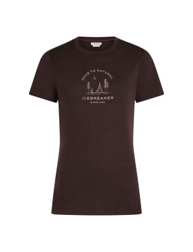 ICEBREAKER Wmns Merino 150 Tech Lite SS Tee Peace Pas, Bittersweet velikost: S