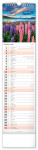 Nástěnný kalendář vázankový/kravata 2026 NOTIQUE - Krajina, 12 x 48 cm