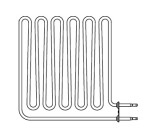 Topné těleso, spirála pro saunová kamna BC135, BC165, 2750W/230V CZSB-462L