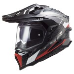 Ls2 Mx701 Explorer-06 Carbon Frontier adventure helma červená