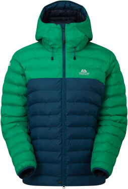Dámská zateplená bunda MOUNTAIN EQUIPMENT W's Superflux Jacket Majolica/Deep Green XS