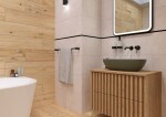 Zrcadlo se senzorem SAT Feel 60x80 cm černá SATZFEEL6080CE SATZFEEL6080CE