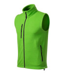 Exit fleece vesta unisex apple green S