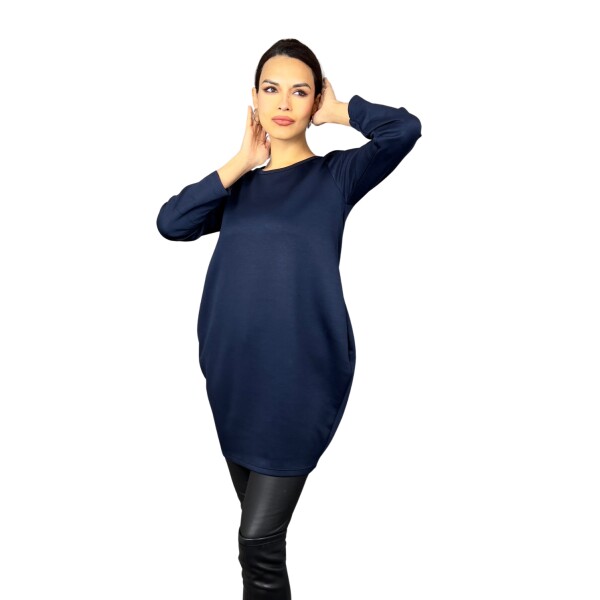 HOSH Dámské šaty Kelis Velikost: UNI, Barva: Tmavě modrá