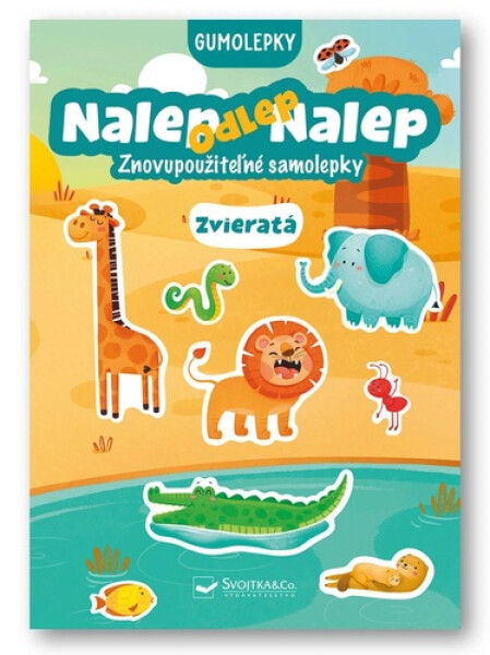 Nalep-odlep-nalep! Gumolepky Zvieratá