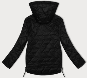 Černá tenká prošívaná plus size bunda S'West (B8361-1) odstíny černé 50