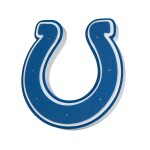 Cedule Indianapolis Colts NFL 3D Foam Logo