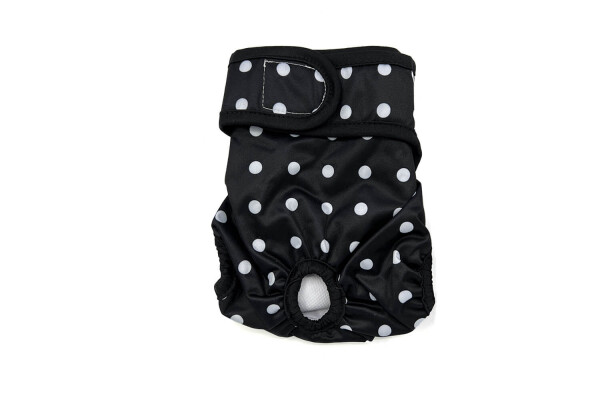 Táňa hárací kalhotky pro psa Barva: Černá, Obvod slabin (cm): 46 - 56