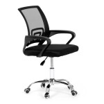 Dětská židle, výškově nastavitelná, černá síťovina, KA-L103 BK