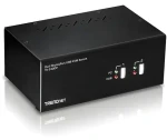 TRENDnet TK-240DP / KVM přepínač / DisplayPort 1.2 / 4K UHD / USB Hub / Audio (TK-240DP)