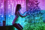 Twinkly Chytrý LED světelný řetěz Twinkly Strings Multicolor + White - 250 žárovek, černá barva, multi barva, plast