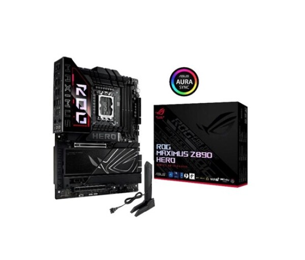 ASUS MB Sc LGA1851 ROG MAXIMUS Z890 HERO, Intel Z890, 4xDDR5, 1xHDMI, 2xThunderbolt, WI-FI, ATX EDF_1887478