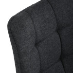 Jídelní židle, šedá, látka, DCL-193 GREY2