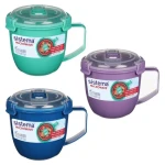 Sistema Microwave Large soup mug Hrnek na polévku a dušené pokrmy 900 ml mix barev (9414202211415)