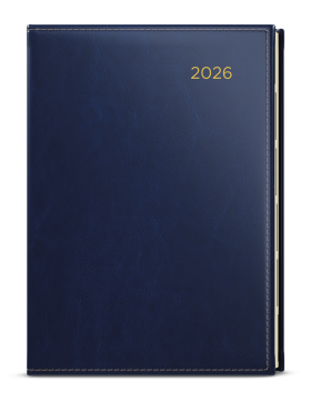 Týdenní diář 2026 Baloušek A5 Oskar - Premier modrá