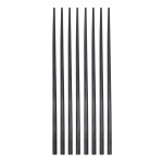 Nicolas Vahé Dřevěné hůlky Chopra Black – 4 páry, černá barva, dřevo